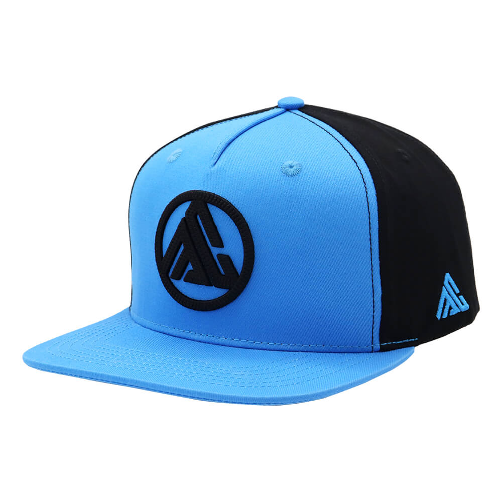 5 Panel Snapback Cap W 3D EMB MasterCap I Custom Headwear Caps 