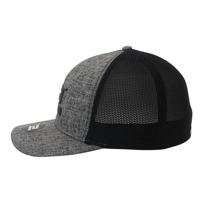 6 Panel Stretch-Fit Mesh Cap W/ Rubber Emboss - MasterCap I Custom ...