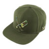 6 Panel Snapback Cap W/ 3D Emb