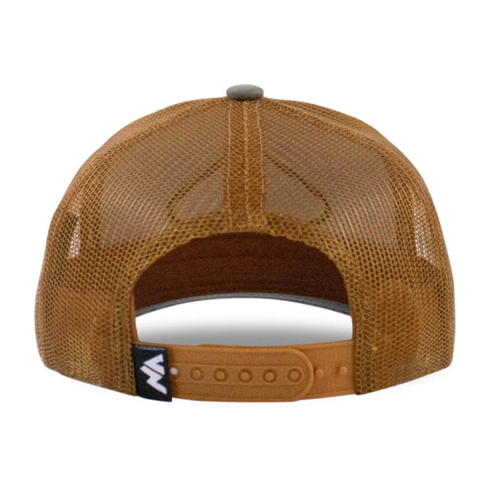 5 Panel Ox Printing Logo Trucker Cap / Mesh Back - Image 4