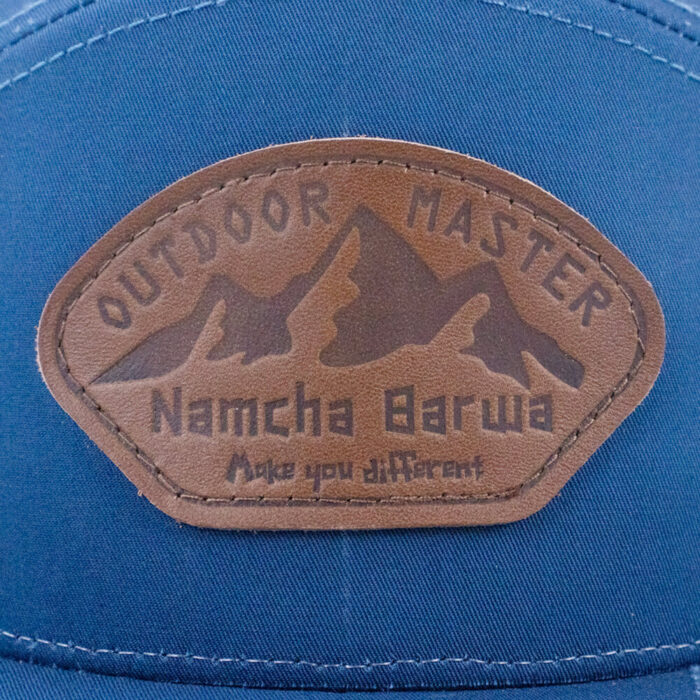 7 Panel Camper Mesh Cap / Leather Patch - Image 5