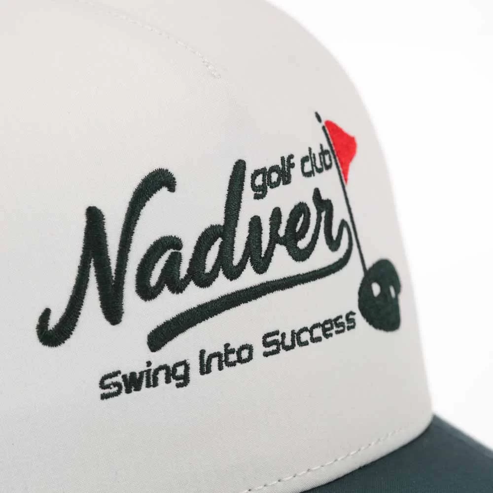 Premium Two Tone Stretch Golf Cap