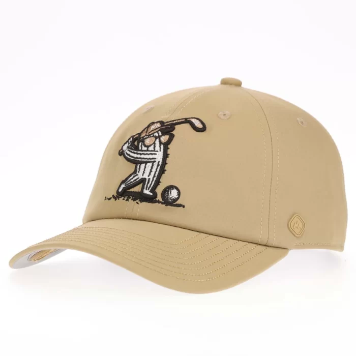 Custom Hat Lining Custom Unstructured Golf Cap / Performance Fabric / Printed Lining ...